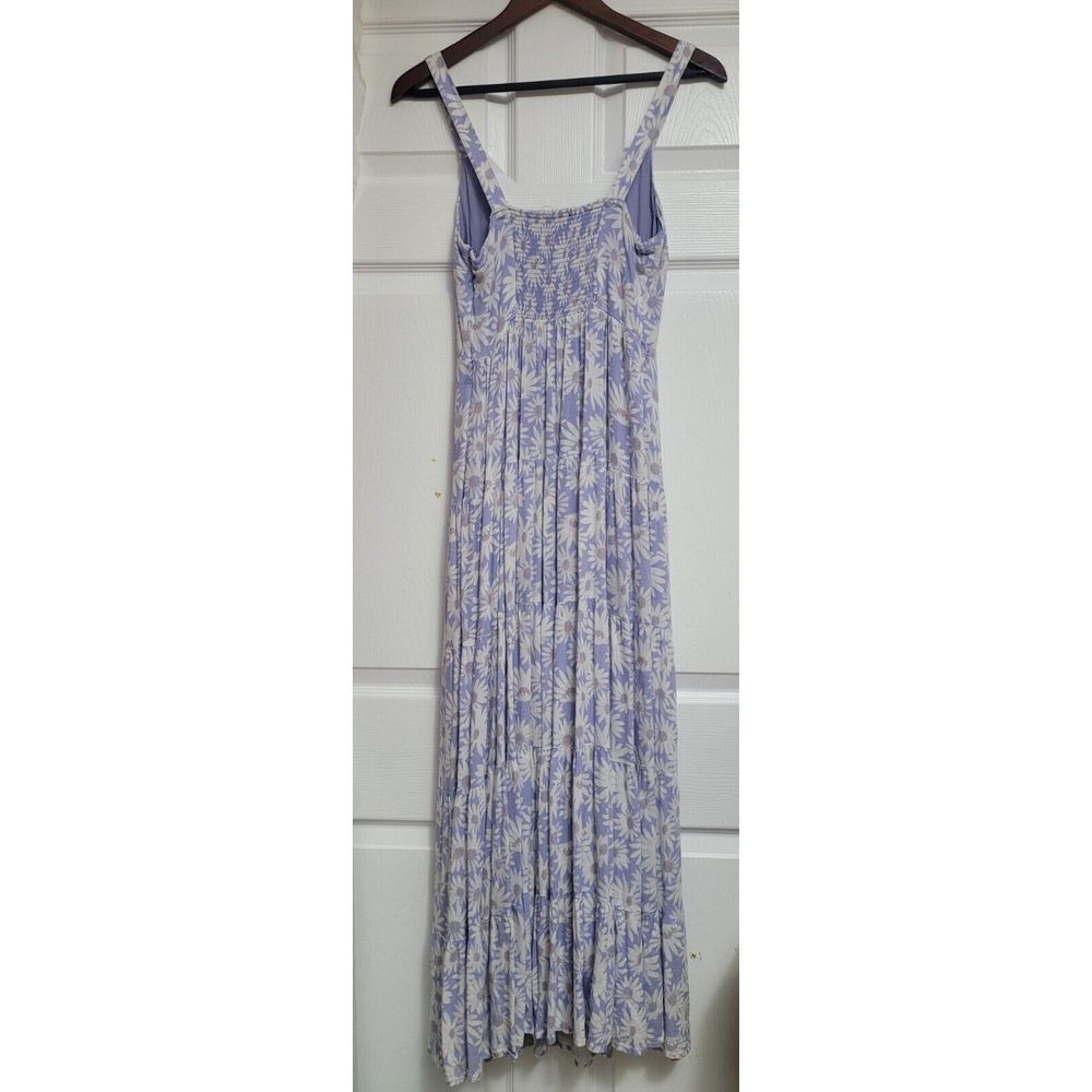PAIGE Tolucah Floral Maxi Sundress XS Blue / White - Picture 2 of 5